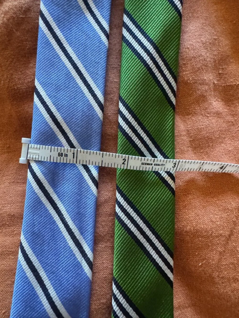 J. Crew Silk Belts Made out of Tie Fabric, Adjustable - Picture 6 of 7